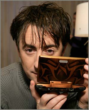 Alan Cumming bid $1,500 for a unique Nintendo DS in a charity auction
